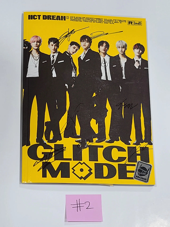 NCT Dream 'Glitch Mode' - Hand Autographed(Signed) Promo Album - Must Read! - HALLYUSUPERSTORE