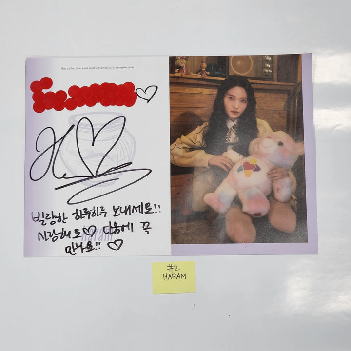 Billlie ‘the collective soul and unconscious: chapter one’ - A Cut Page From Fansign Event Album Photo - HALLYUSUPERSTORE