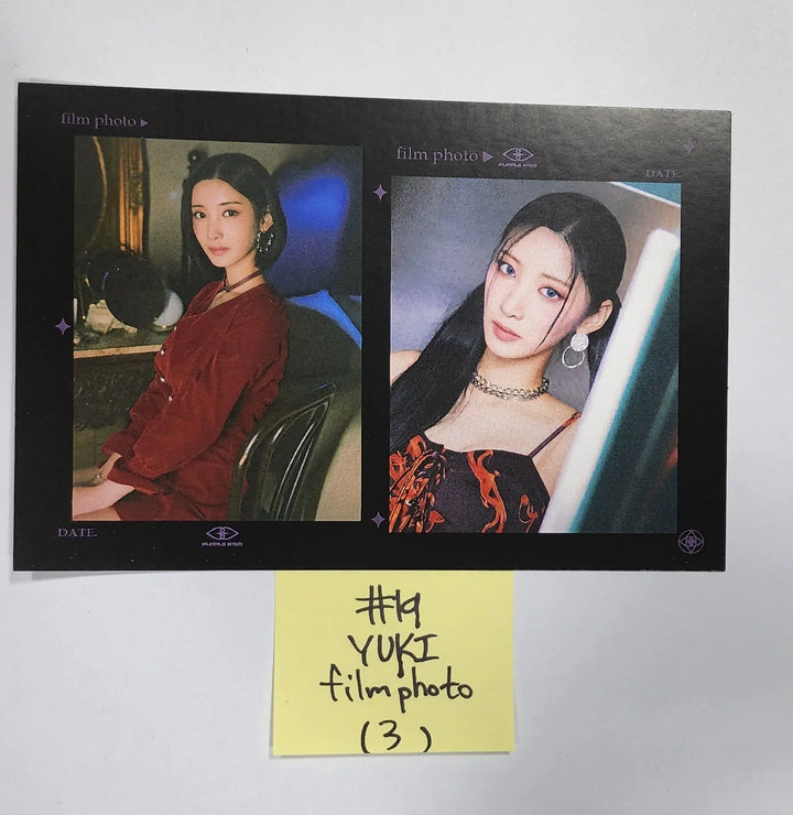 Purple Kiss 'memeM' - Everline Fansign Event Photocard Round 5, Film Photo - HALLYUSUPERSTORE