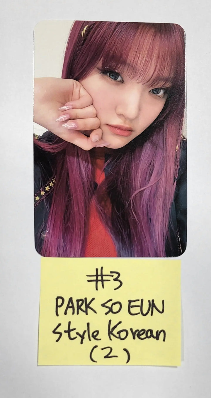 Weeekly "Play Game : AWAKE" - Style Korean Fansign Event Photocard - HALLYUSUPERSTORE