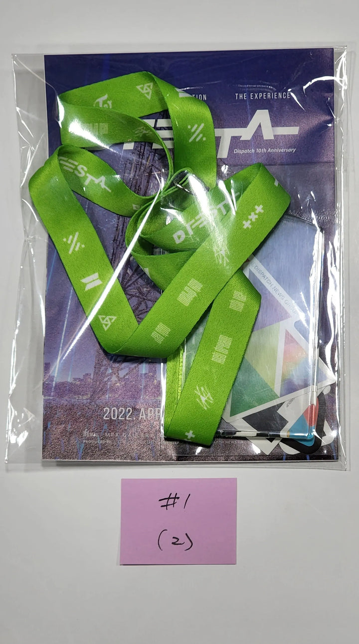 ENHYPEN, Stray Kids Dispatch D'FESTA - Official Neck Strap & Sticker Set - HALLYUSUPERSTORE
