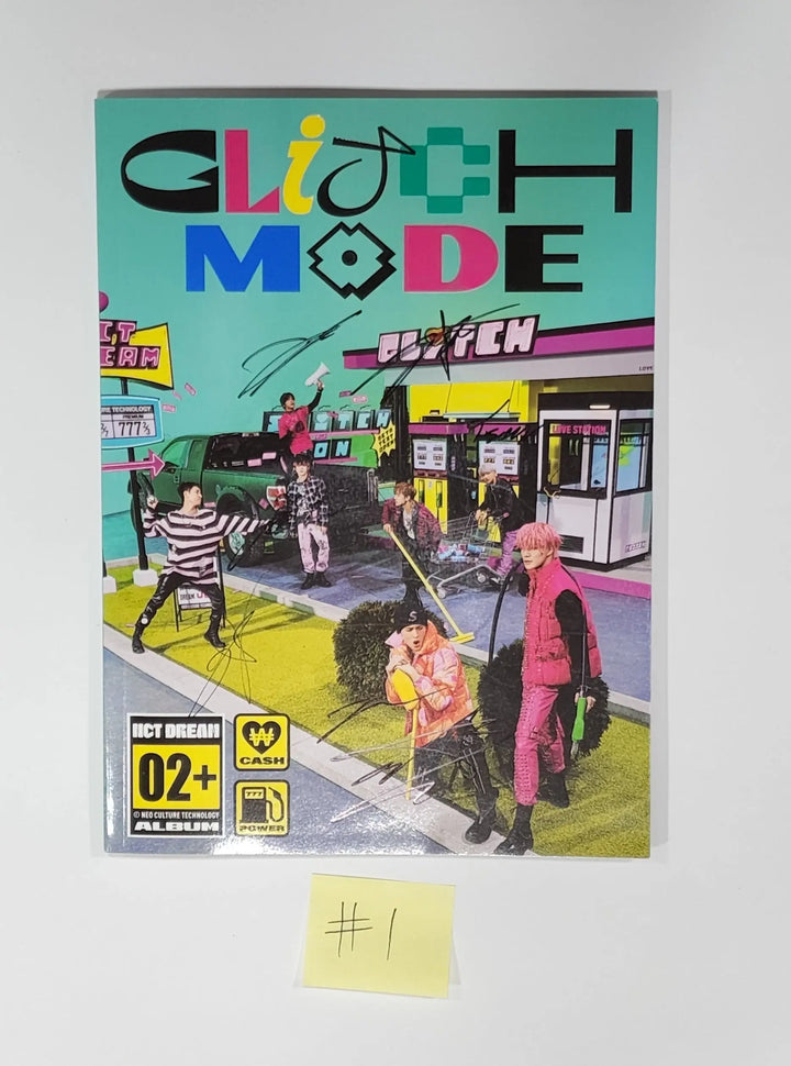 NCT Dream 'Glitch Mode' - Hand Autographed(Signed) Promo Album - Must Read! - HALLYUSUPERSTORE