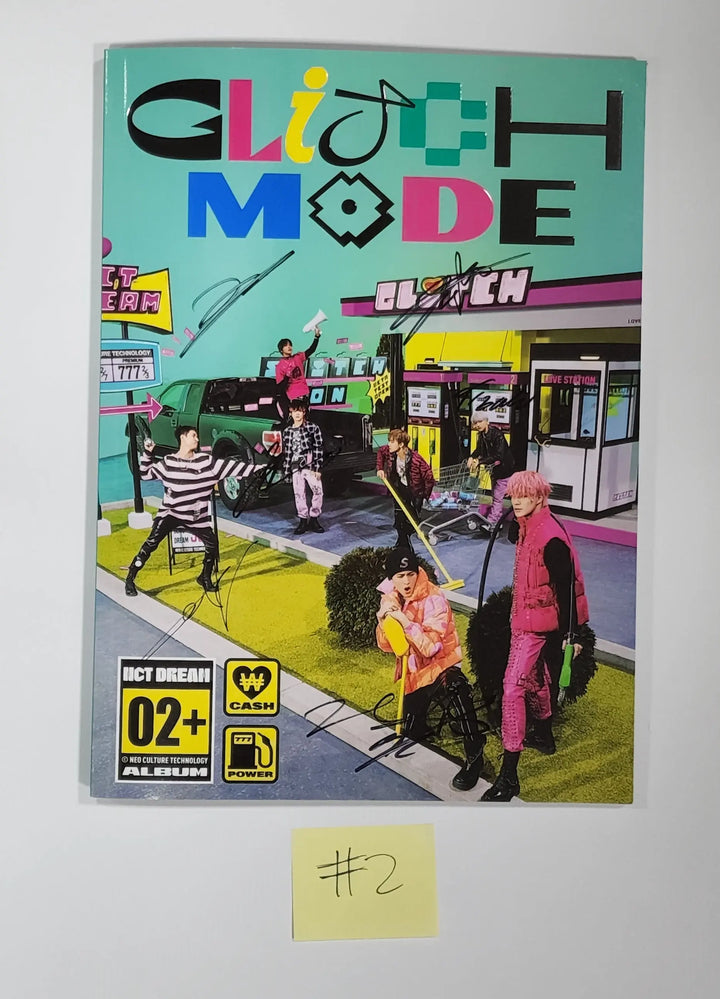 NCT Dream 'Glitch Mode' - Hand Autographed(Signed) Promo Album - Must Read! - HALLYUSUPERSTORE