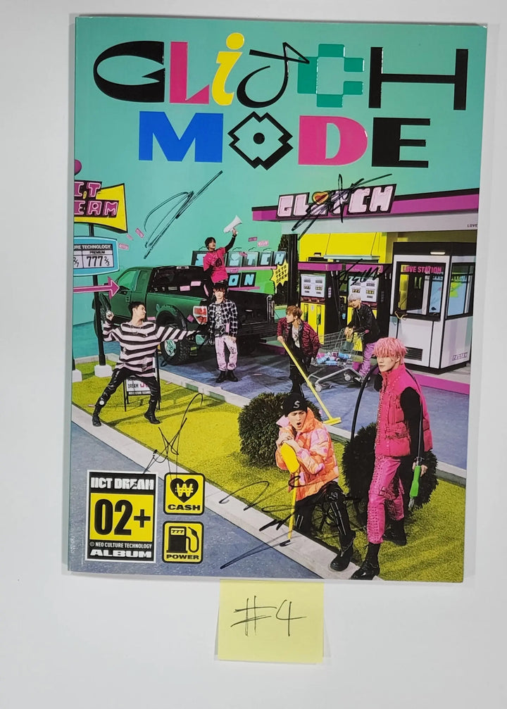 NCT Dream 'Glitch Mode' - Hand Autographed(Signed) Promo Album - Must Read! - HALLYUSUPERSTORE