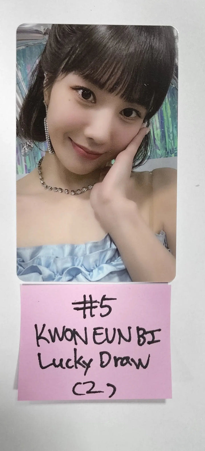 Kwon Eunbi "Color" - Everline Luckydraw PVC Photocard - HALLYUSUPERSTORE