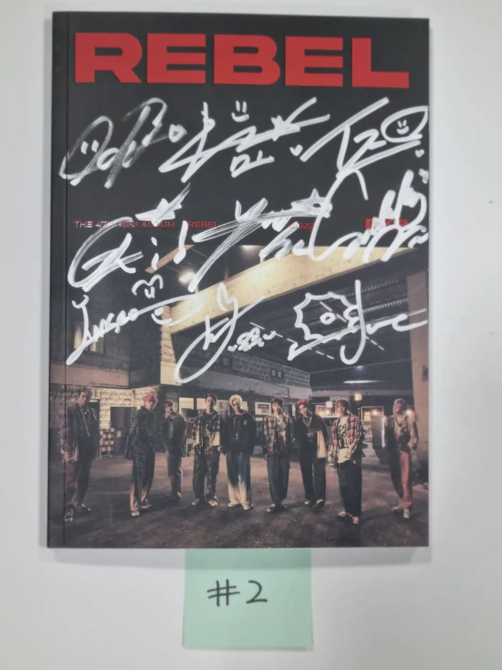 DKB "REBEL" 4th Mini Album - Hand Autographed(Signed) Promo Album - HALLYUSUPERSTORE