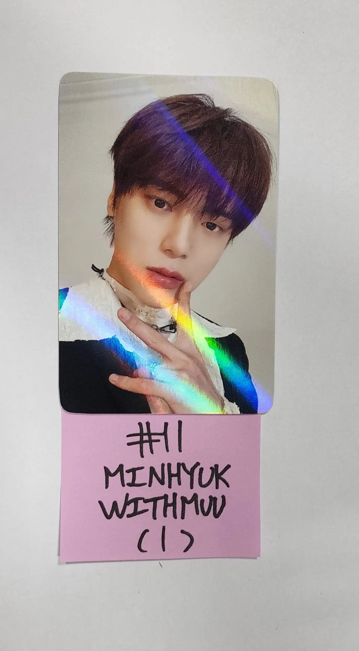 Monsta X 'SHAPE of LOVE' - Withmuu Luckydraw PVC Photocard - HALLYUSUPERSTORE