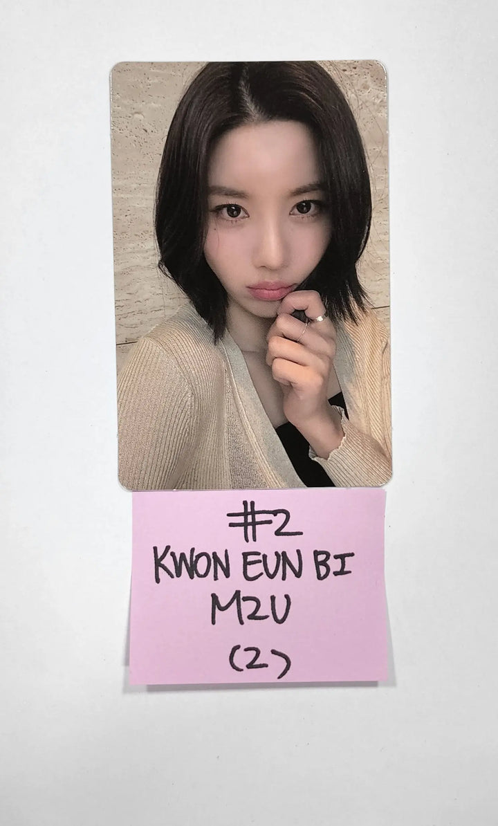 Kwon Eunbi "Color" - M2U Fansign Event Photocard - HALLYUSUPERSTORE