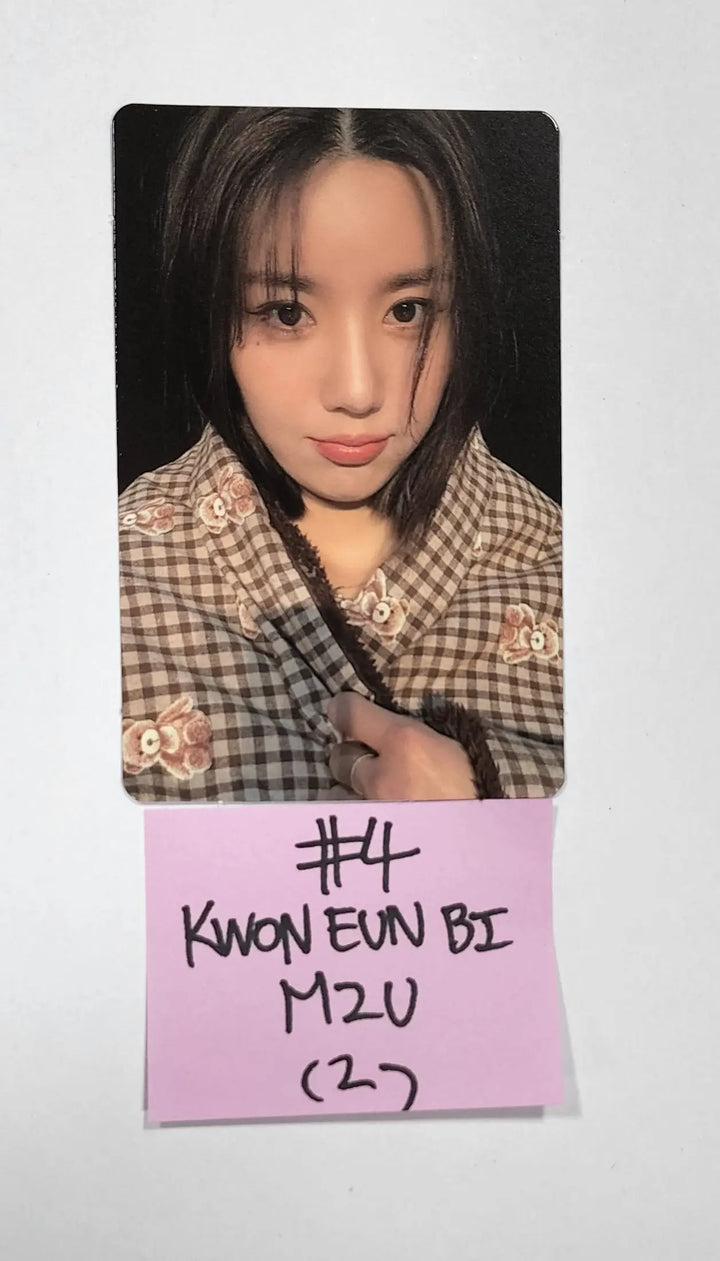 Kwon Eunbi "Color" - M2U Fansign Event Photocard - HALLYUSUPERSTORE