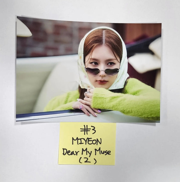 (g) I-DLE "I NEVER DIE" - Dear My Muse Fansign Event 4 x 6 Photo - HALLYUSUPERSTORE
