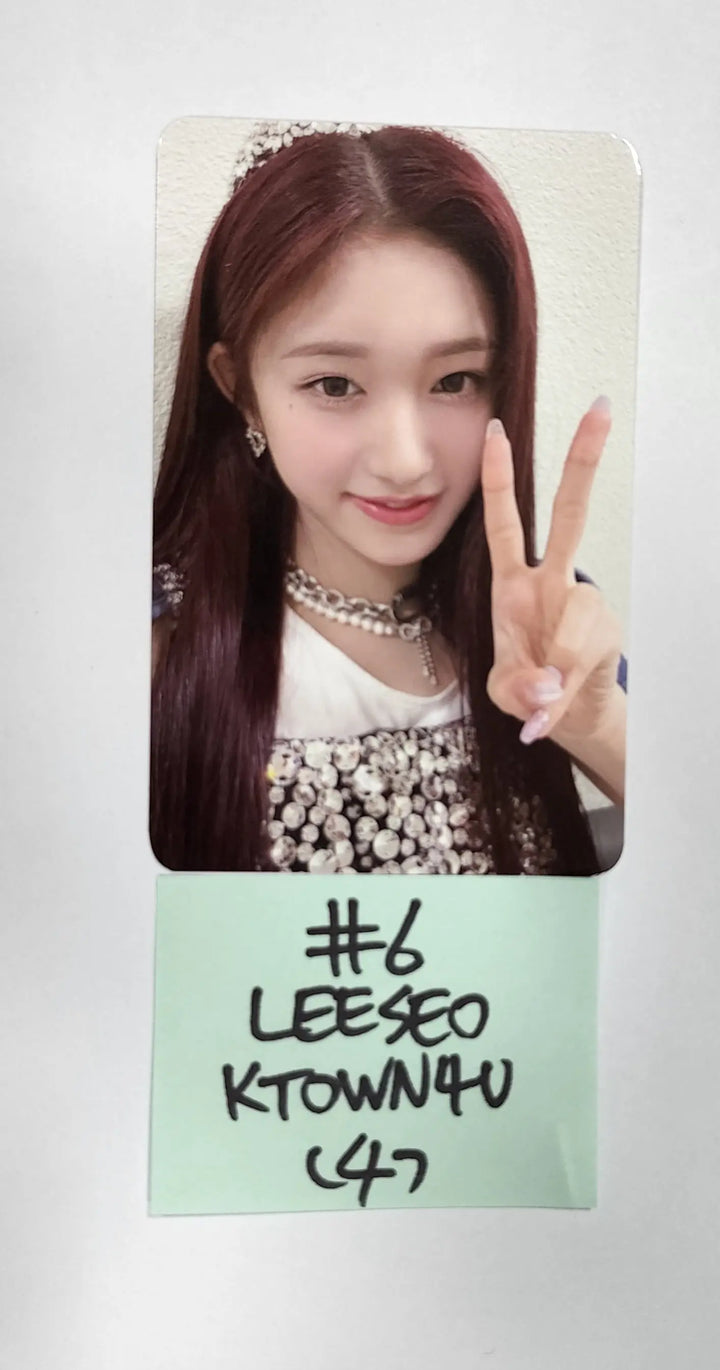 IVE 'LOVE DIVE' 2nd Single - Ktown4U Fansign Event Photocard Round 2 - HALLYUSUPERSTORE