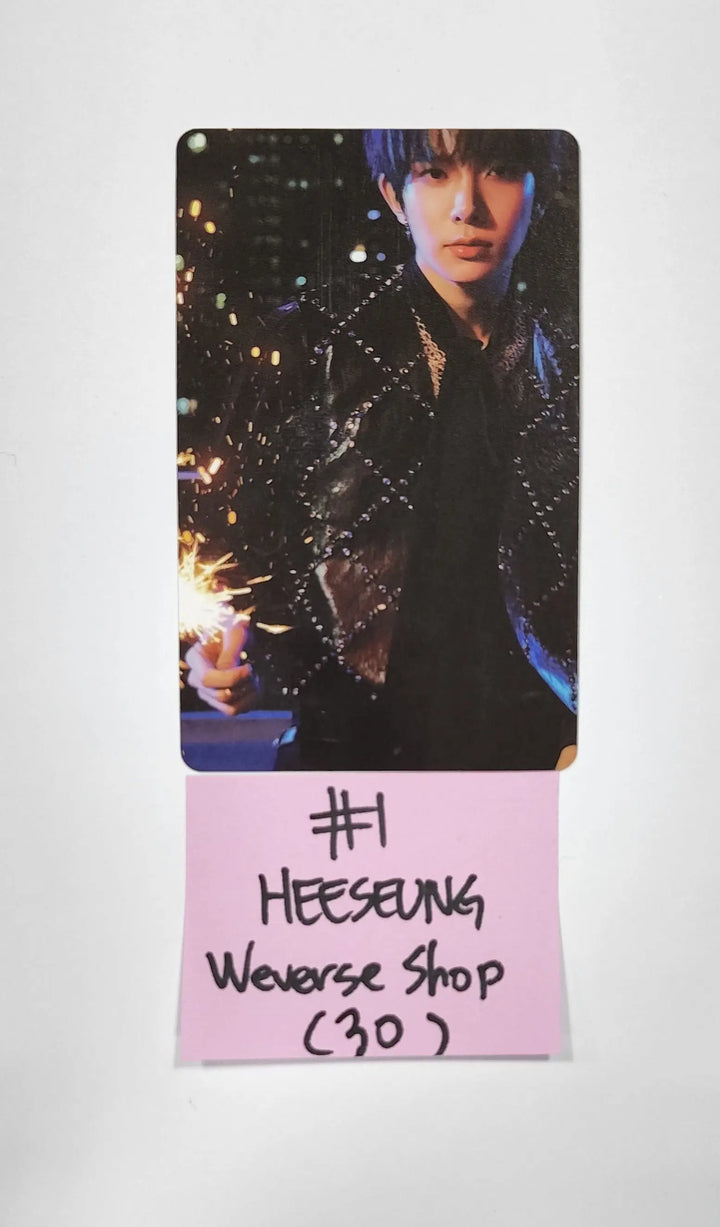 ENHYPEN "DIMENSION : SENKOU" JP 2nd Single - Weverse Shop Pre-Order Benefit Photocard, Lenticular Postcard - HALLYUSUPERSTORE