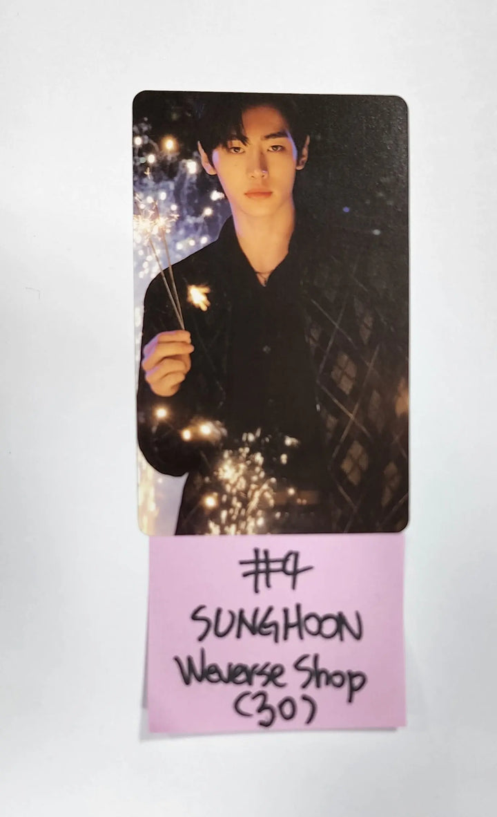 ENHYPEN "DIMENSION : SENKOU" JP 2nd Single - Weverse Shop Pre-Order Benefit Photocard, Lenticular Postcard - HALLYUSUPERSTORE