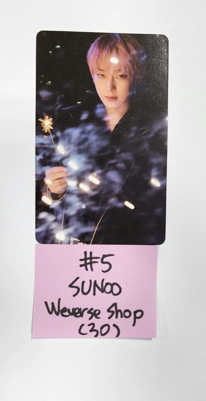 ENHYPEN "DIMENSION : SENKOU" JP 2nd Single - Weverse Shop Pre-Order Benefit Photocard, Lenticular Postcard - HALLYUSUPERSTORE