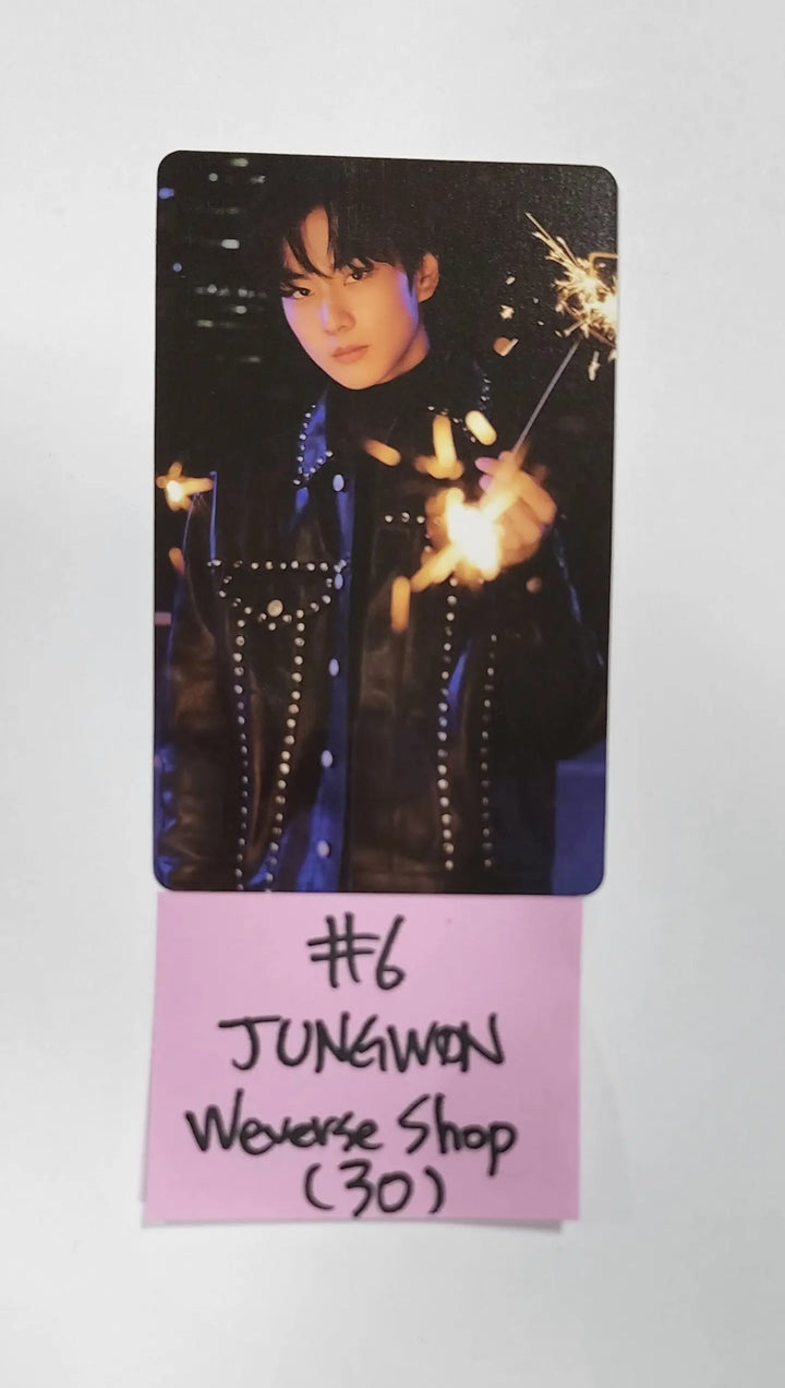 ENHYPEN "DIMENSION : SENKOU" JP 2nd Single - Weverse Shop Pre-Order Benefit Photocard, Lenticular Postcard - HALLYUSUPERSTORE