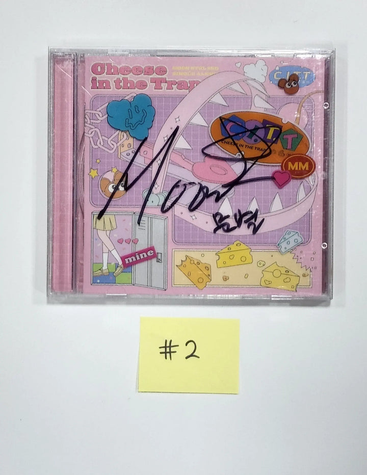 Moon Byul (Of Mamamoo) "C.I.T.T(Cheese in the Trap)" - Hand Autographed(Signed) Promo Album - HALLYUSUPERSTORE