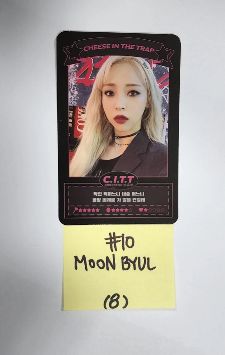 Moon Byul (Of Mamamoo) "C.I.T.T (Cheese in the Trap)" - Official Photocard - HALLYUSUPERSTORE