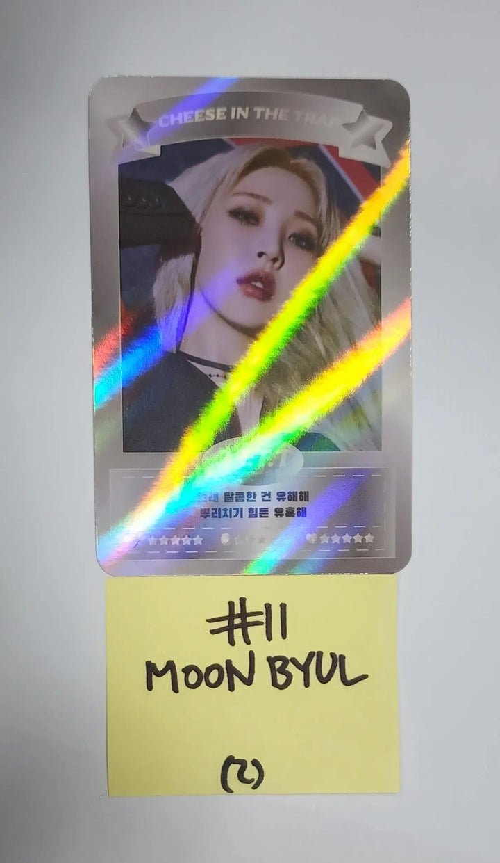 Moon Byul (Of Mamamoo) "C.I.T.T (Cheese in the Trap)" - Official Photocard - HALLYUSUPERSTORE