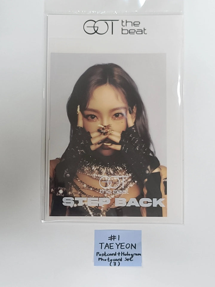 Got the beat 'Step Back' (Aespa, RED VELVET, SM) - Postcard + Hologram Photocard Set - HALLYUSUPERSTORE