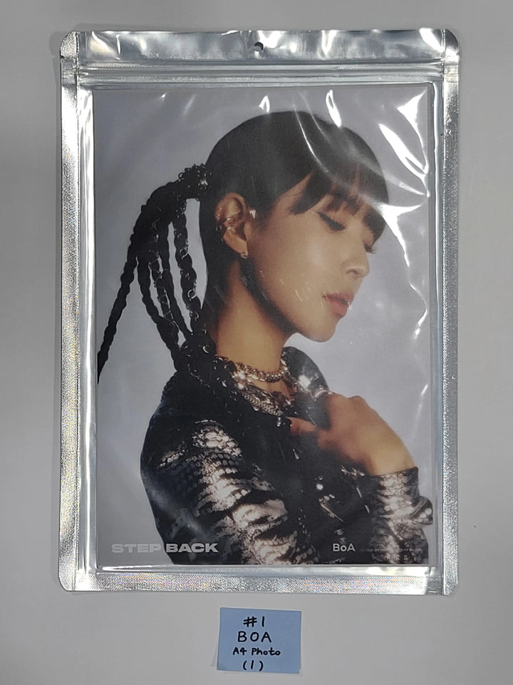 Got the beat 'Step Back' (Aespa, RED VELVET, SM) - A4 Photo - HALLYUSUPERSTORE