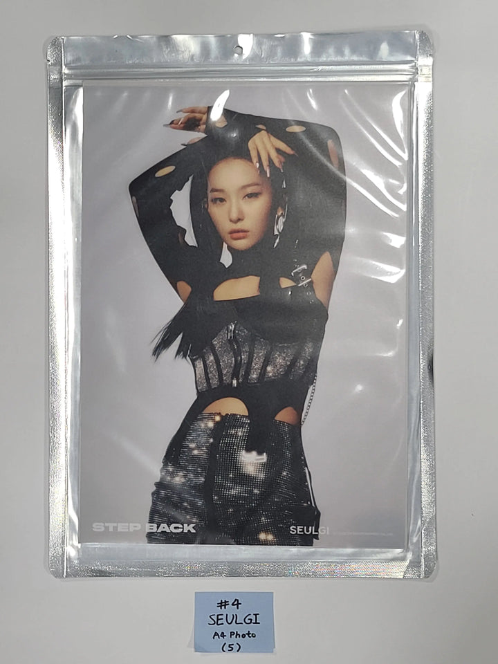 Got the beat 'Step Back' (Aespa, RED VELVET, SM) - A4 Photo - HALLYUSUPERSTORE