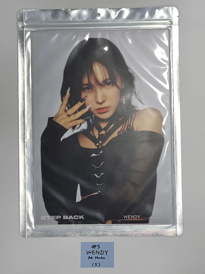 Got the beat 'Step Back' (Aespa, RED VELVET, SM) - A4 Photo - HALLYUSUPERSTORE