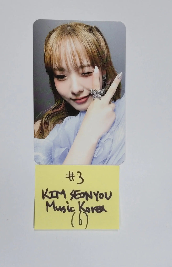 CLASS:y "CLASS IS OVER" - Music Korea Fansign Event Photocard - HALLYUSUPERSTORE
