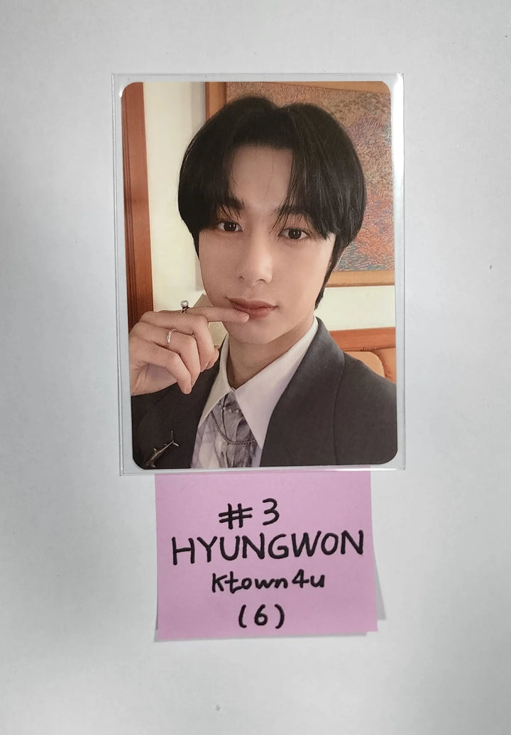Monsta X 'SHAPE of LOVE' - Ktown4U Luckydraw Event Photocard - HALLYUSUPERSTORE