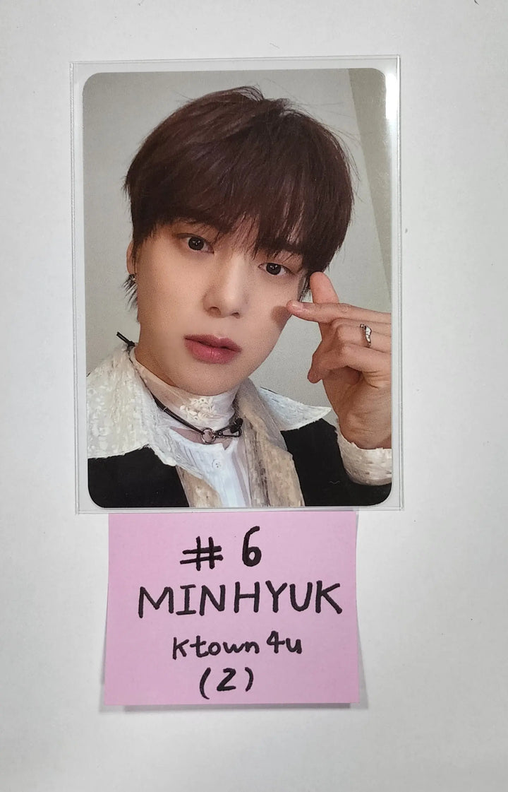 Monsta X 'SHAPE of LOVE' - Ktown4U Luckydraw Event Photocard - HALLYUSUPERSTORE