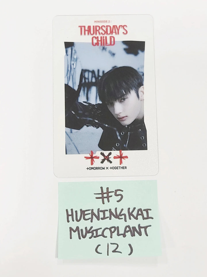 TXT "Minisode 2: Thursday's Child" - Musicplant Pre-Order Benefit Transparent Photocard - HALLYUSUPERSTORE