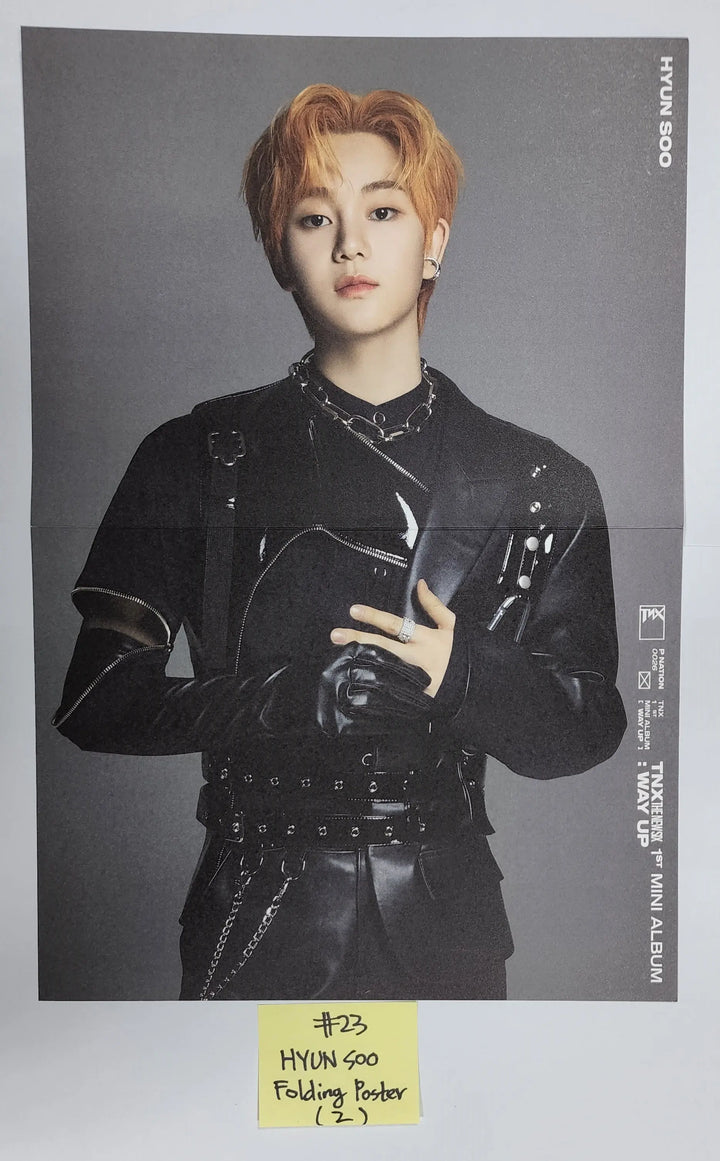 TNX "WAY UP" 1st Mini - Official ID Card, Photocard, Folding Poster - HALLYUSUPERSTORE