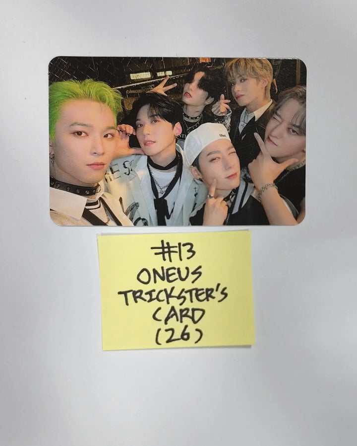 ONEUS 'TRICKSTER' 7th Mini - Official Photocard - HALLYUSUPERSTORE