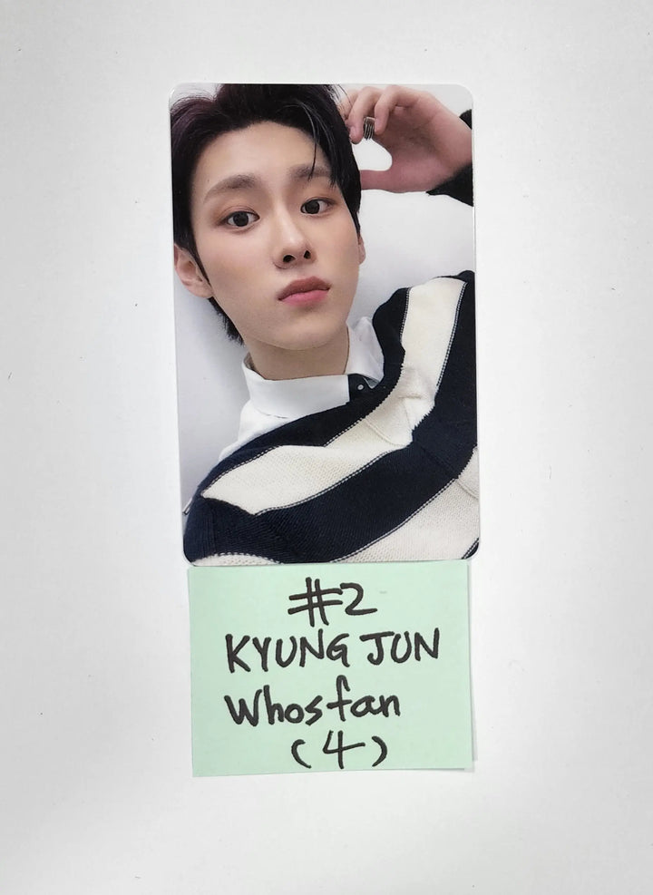 TNX "WAY UP" 1st Mini - Whosfan Cafe Luckydraw Event PVC Photocard - HALLYUSUPERSTORE
