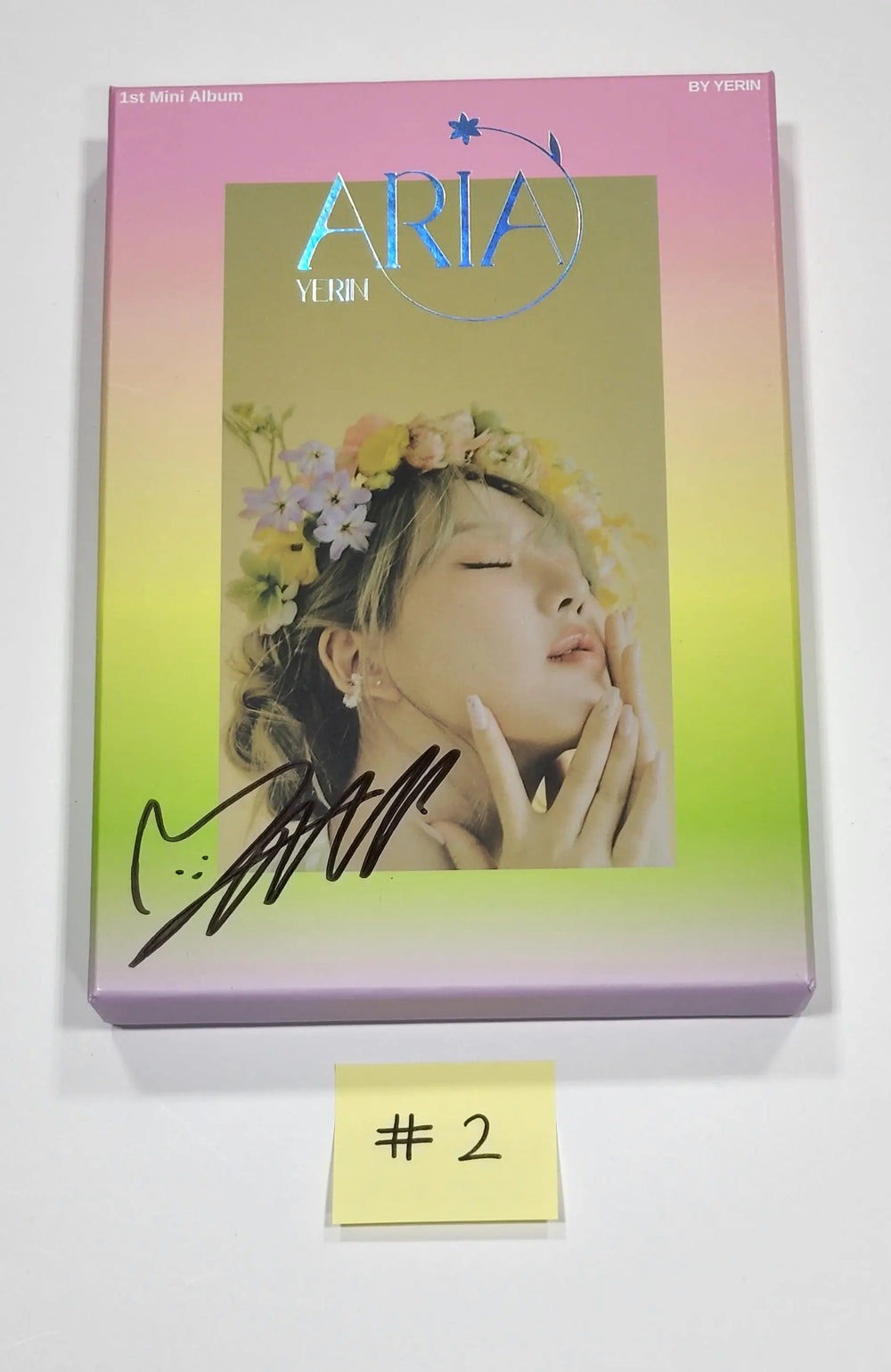 YERIN "ARIA" - Hand Autographed(Signed) Promo Album - HALLYUSUPERSTORE