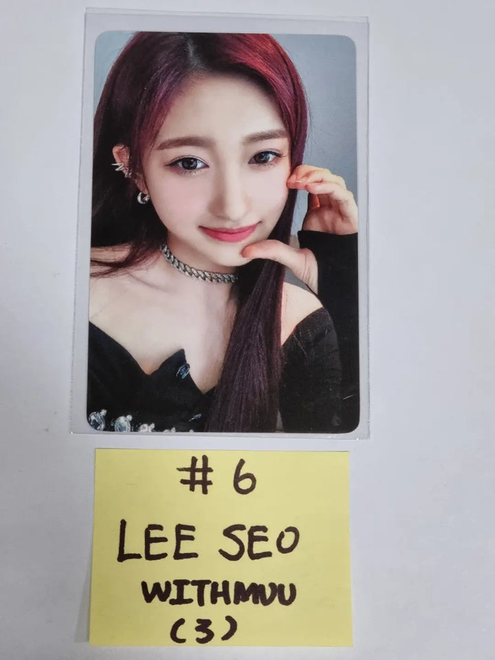 IVE 'LOVE DIVE' 2nd Single - Withmuu Fansign Event Photocard - HALLYUSUPERSTORE