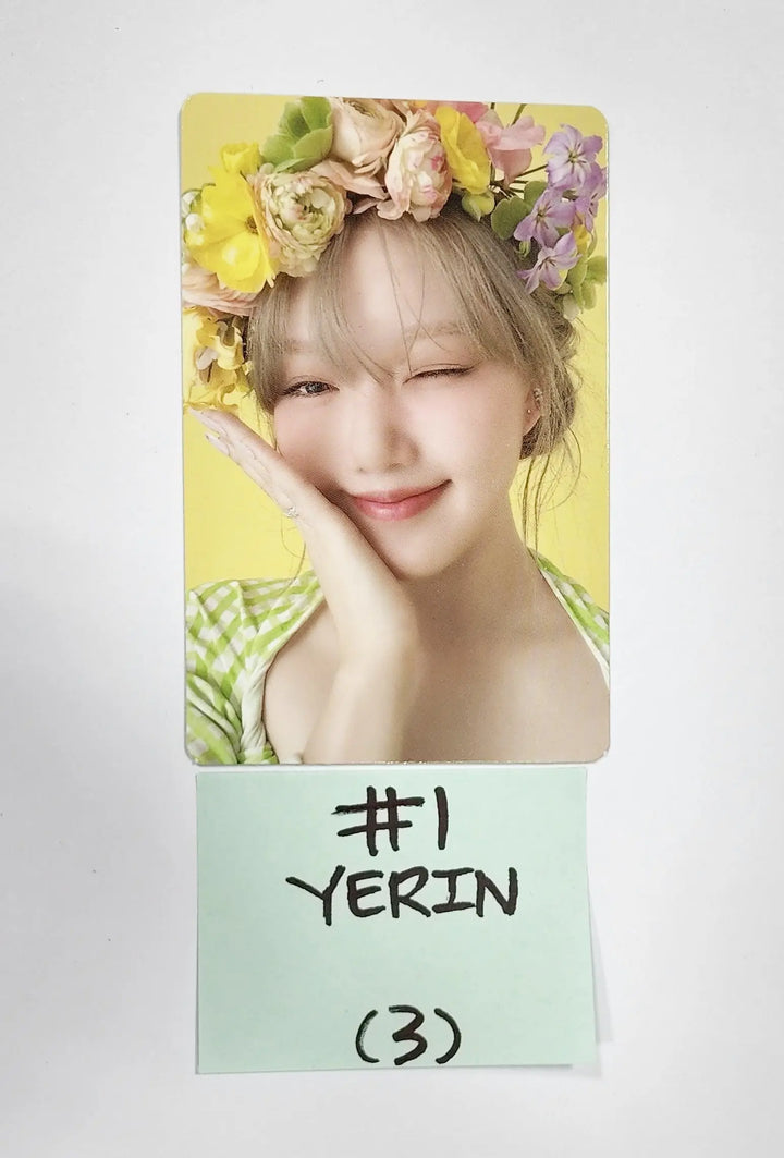 YERIN 'ARIA' 1st Mini - Official PhotoCard - HALLYUSUPERSTORE