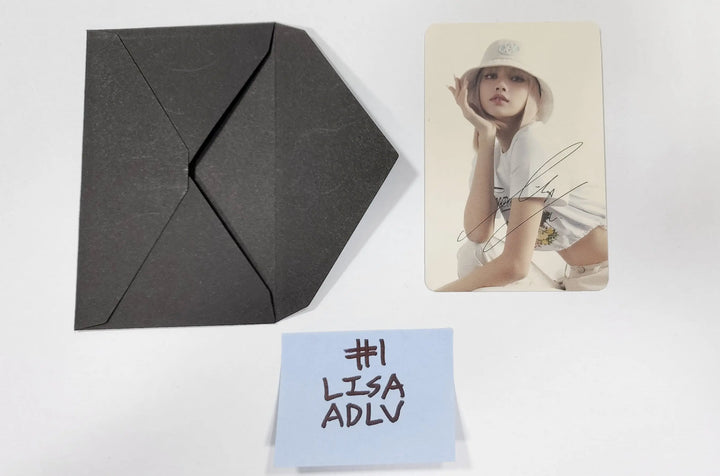 Lisa (of Blackpink) - ADLV Event - Photocard, LookBook - HALLYUSUPERSTORE