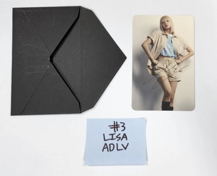 Lisa (of Blackpink) - ADLV Event - Photocard, LookBook - HALLYUSUPERSTORE