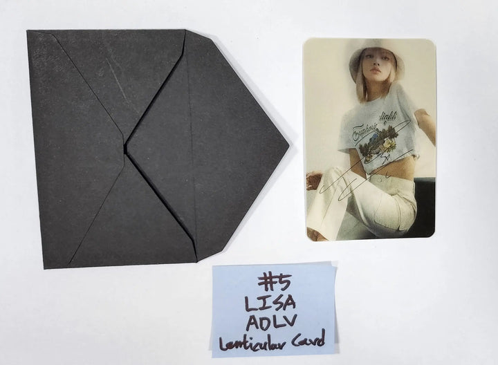 Lisa (of Blackpink) - ADLV Event - Photocard, LookBook - HALLYUSUPERSTORE
