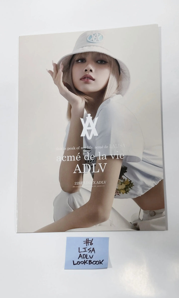 Lisa (of Blackpink) - ADLV Event - Photocard, LookBook - HALLYUSUPERSTORE