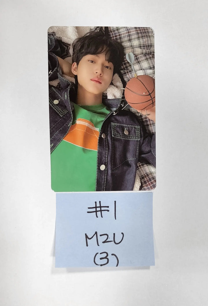 TNX "WAY UP" 1st Mini - M2U Fansign Event Photocard - HALLYUSUPERSTORE