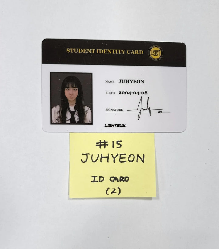 Lightsum 'Into The Light' -Official Photocard, ID Card - HALLYUSUPERSTORE