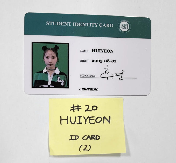 Lightsum 'Into The Light' -Official Photocard, ID Card - HALLYUSUPERSTORE