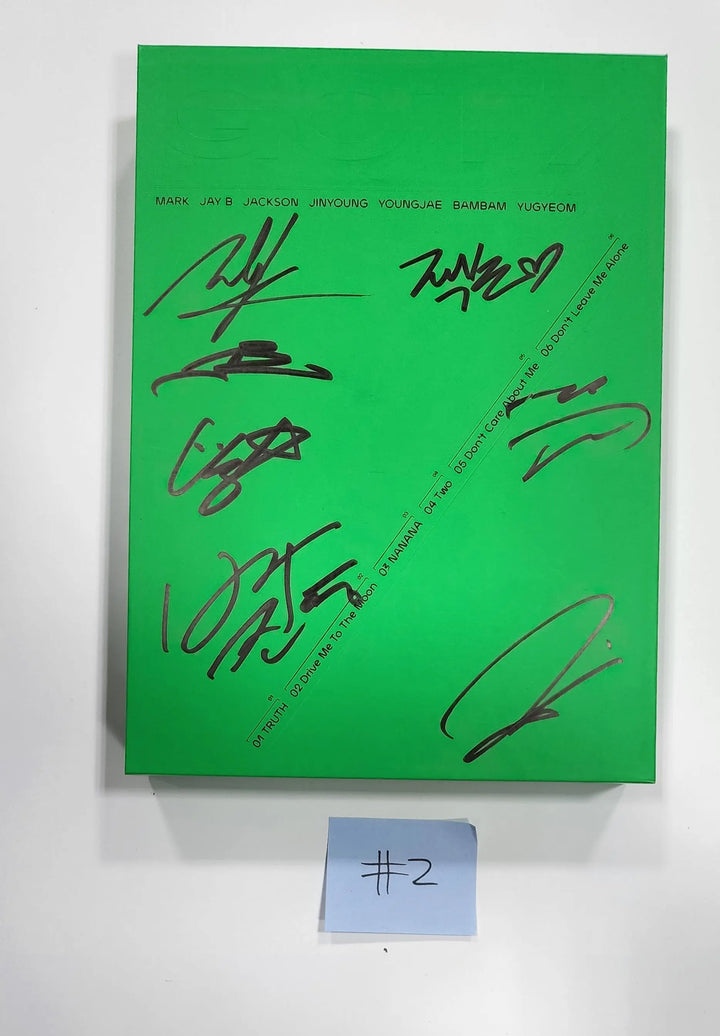 GOT7 "GOT7" - Hand Autographed(Signed) Promo Album - HALLYUSUPERSTORE