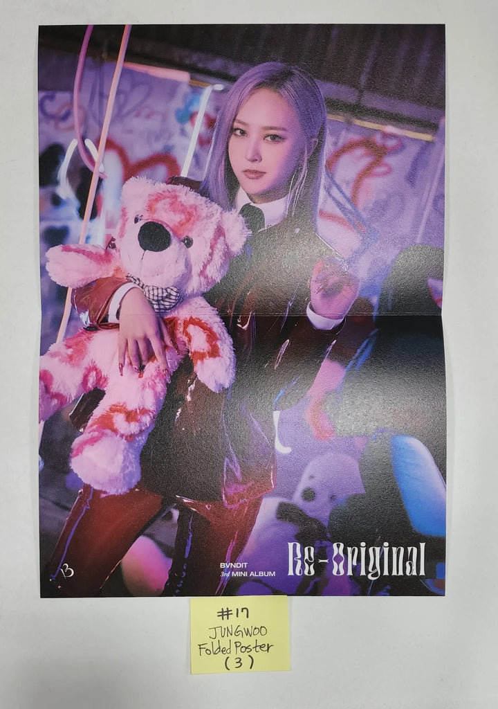 BVNDIT "Re-Original" - Official Photocard, Postcard, Folded Poster - HALLYUSUPERSTORE