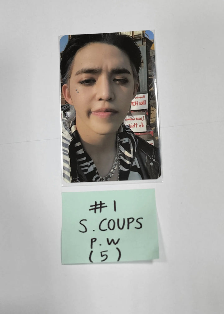 Seventeen 'FACE THE SUN' 4TH ALBUM - Powerstation Luckydraw Event Photocard - HALLYUSUPERSTORE