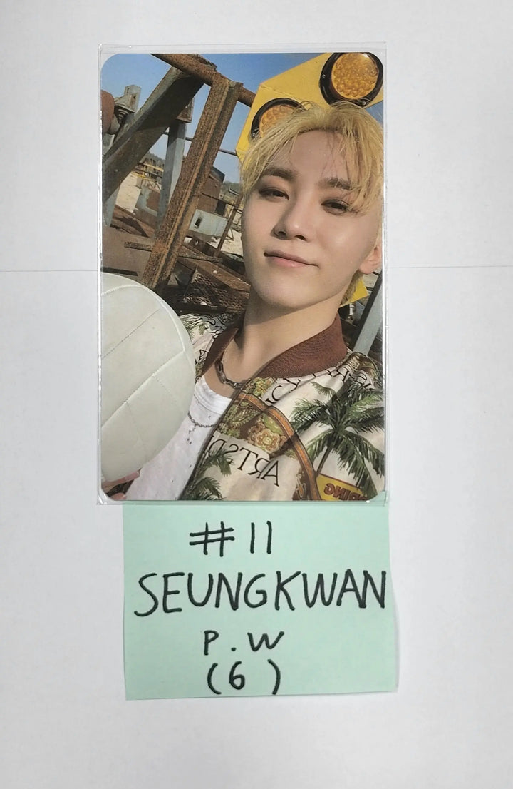 Seventeen 'FACE THE SUN' 4TH ALBUM - Powerstation Luckydraw Event Photocard - HALLYUSUPERSTORE