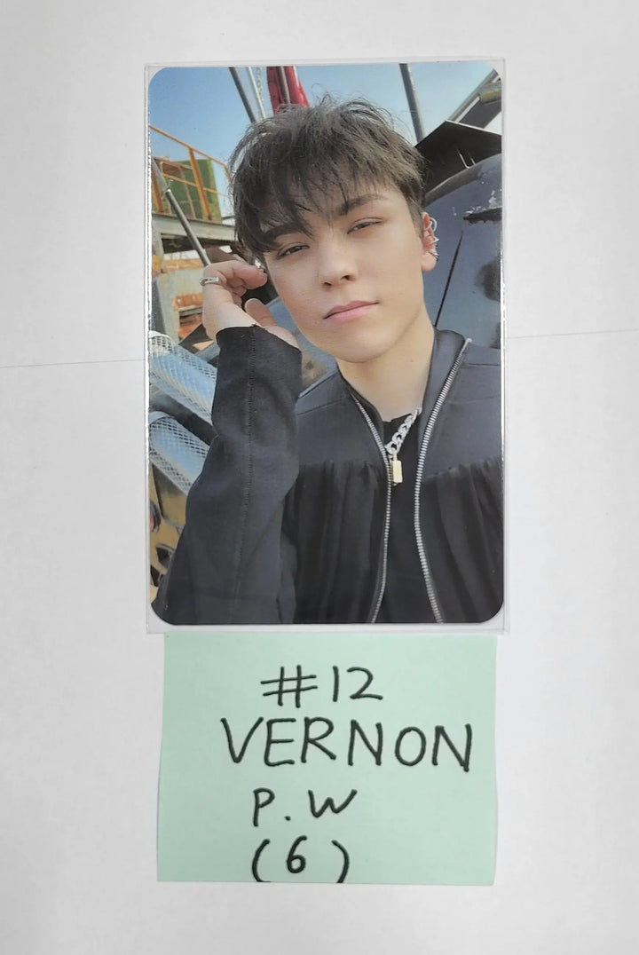 Seventeen 'FACE THE SUN' 4TH ALBUM - Powerstation Luckydraw Event Photocard - HALLYUSUPERSTORE
