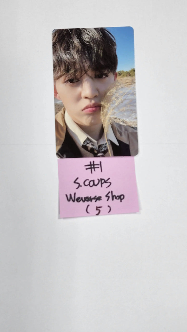 Seventeen 'FACE THE SUN' 4TH ALBUM - Weverse Shop Pre-Order Benefit Photocard, Hologram Photo Stand - HALLYUSUPERSTORE