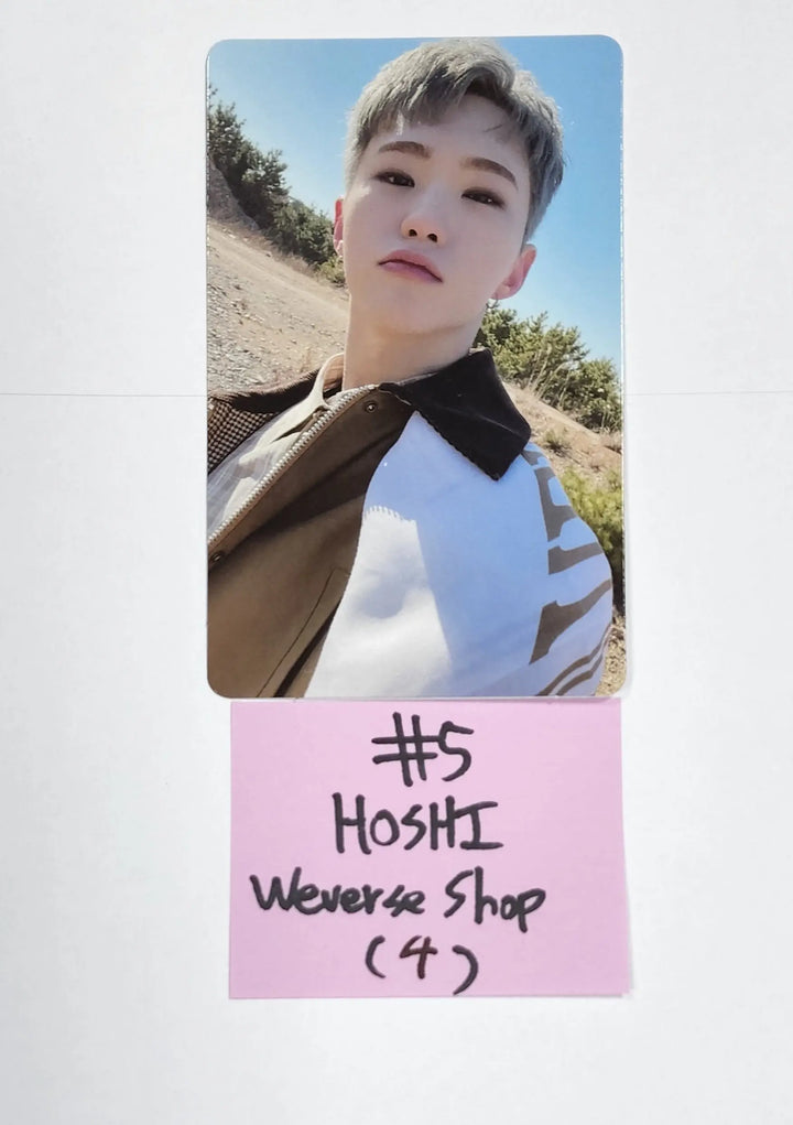 Seventeen 'FACE THE SUN' 4TH ALBUM - Weverse Shop Pre-Order Benefit Photocard, Hologram Photo Stand - HALLYUSUPERSTORE